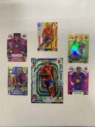 Lamine Yamal Cromos Panini