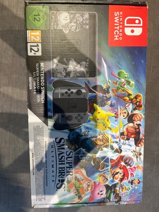 Nintendo Switch Smash Bros Edition + Accesorios