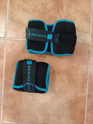 Lastres Fitness Tobillos/Muñecas Domyos 2x0,5 kg