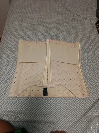 Faja Corset Compresora Talla L Beige