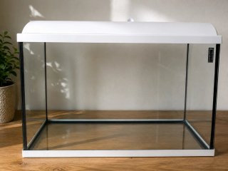 Acuario cristal blanco 130L con tapa