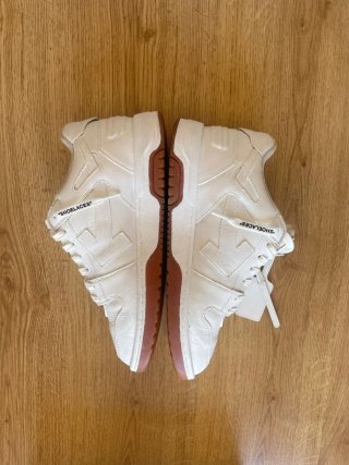 Off-White OOO Zapatillas Marrón Blanco