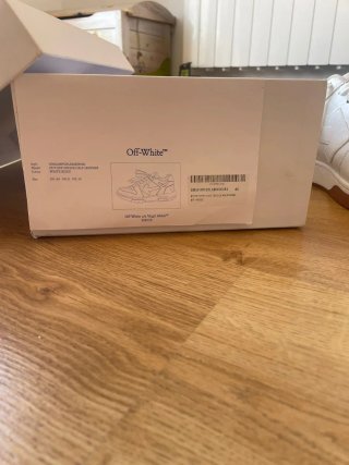 Off-White OOO Zapatillas Marrón Blanco