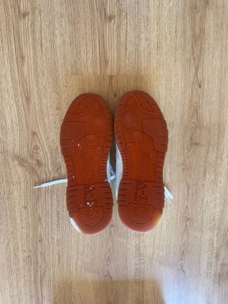 Off-White OOO Zapatillas Marrón Blanco