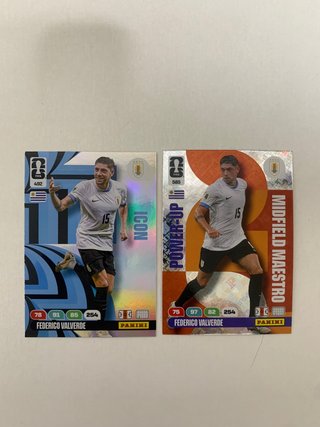 Cromos Federico Valverde adrenalyn XL world cup 26