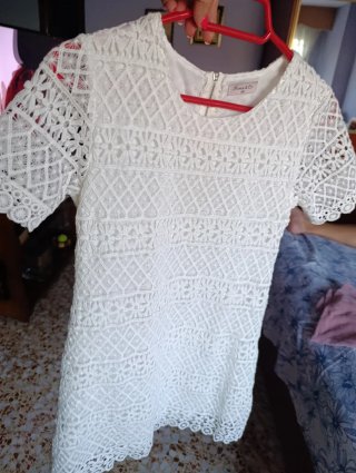 Vestido blanco niña 14 años