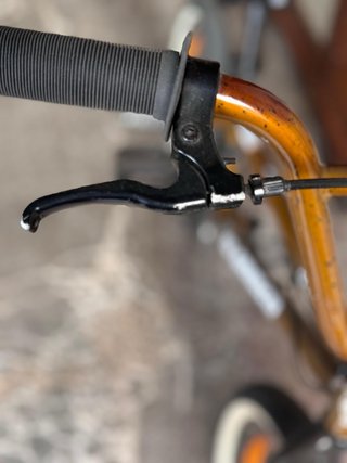 Bicicleta BMX color bronce