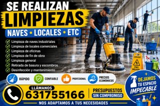 Servicios de Limpieza Industrial y Comercial