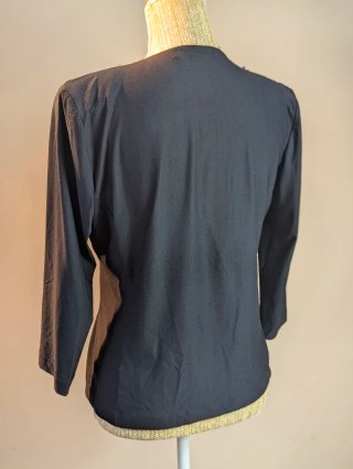 Blusa Negra Fiesta Lentejuelas