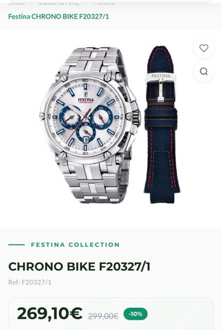 Reloj Festina Chrono Bike F20327/1