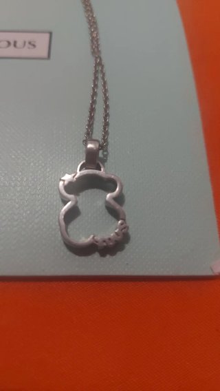 Collar Tous Oso Plata