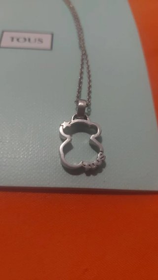 Collar Tous Oso Plata