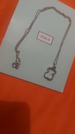 Collar Tous Oso Plata