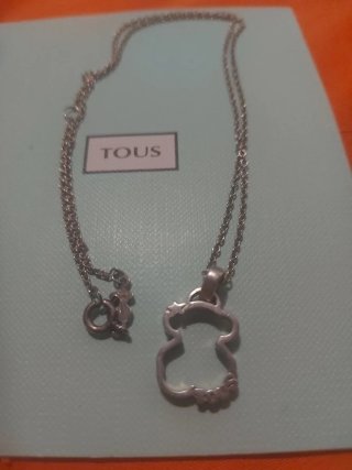 Collar Tous Oso Plata