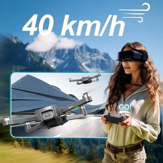Dron 5GHz FPV RC Quadcopter 4K IDEA16 40km/h