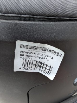 Britax Romer Dualfix 2 R Silla Coche Giratoria