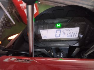 Honda CB 125 F 2022 Roja - Accidente