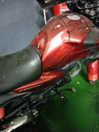 Honda CB 125 F 2022 Roja - Accidente