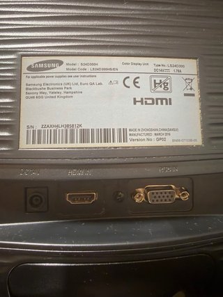 Monitor Samsung 24” Full HD