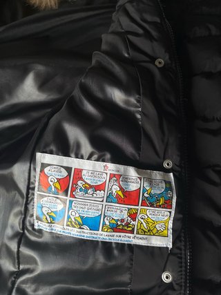 Chaqueta Moncler Negra Mujer    Talla S