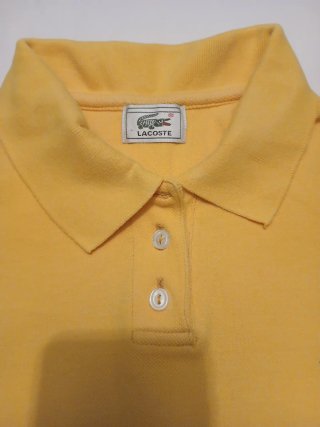Polo Lacoste Amarillo Talla S