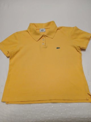 Polo Lacoste Amarillo Talla S