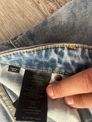 G-Star RAW 3301 Jeans Rectos Tapered talla 44