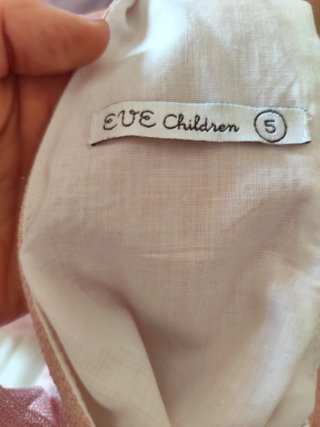 Vestido rosa Eve Children talla 5 años