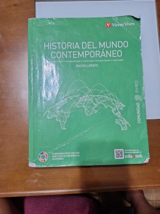 Historia del mundo contemporáneo 1 Bachillerato