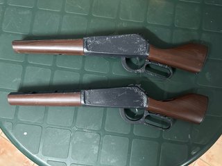 2 Pistolas Rifle Wii Winchester