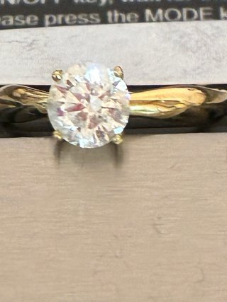 Anillo Oro 18k Diamante 1.06 Ct Natural IGL