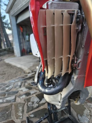 Honda CRF 450R Motocross Roja/Blanca