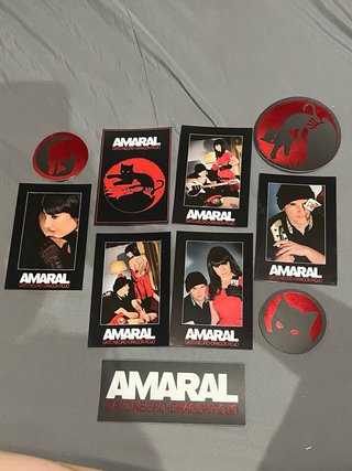 Amaral Gato Negro Dragon Rojo CD