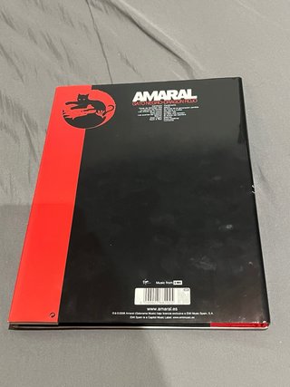 Amaral Gato Negro Dragon Rojo CD