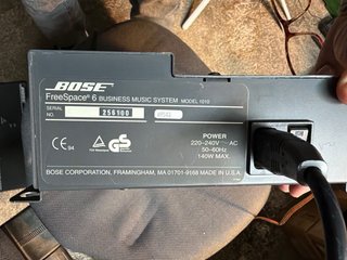 Bose FreeSpace 6 Business Music System