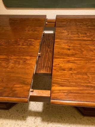 Mesa y 6 sillas comedor madera