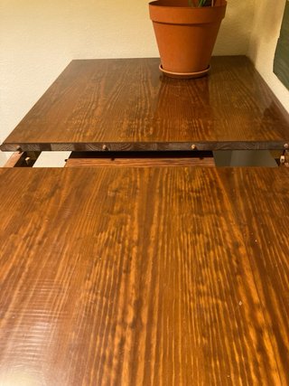 Mesa y 6 sillas comedor madera