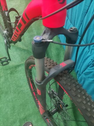 Bicicleta de Montaña Ghost Roja frenocambio Shiman