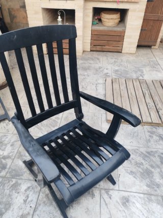 2 Sillas Jardín Grosfillex Reclinables Plástico Gr