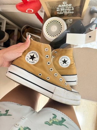 Zapatillas Converse plataforma altas