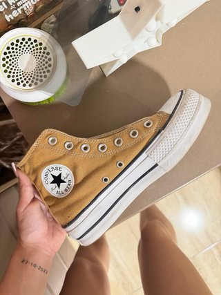 Zapatillas Converse plataforma altas