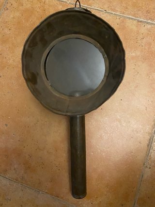 Farol antiguo de carruaje