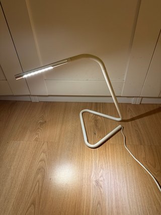 Lámpara de estudio Ikea Beige/Plata
