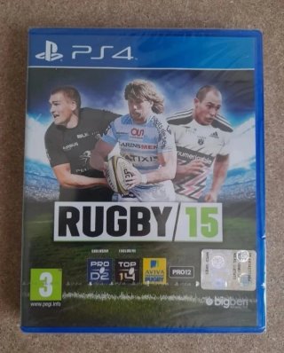 PRECINTADOS.3 Juegos PS4 NBA2K17, La Voz, Rugby 15