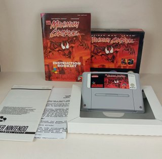 Spider man Venom. MAXIMUM CARNAGE.Super nintendo