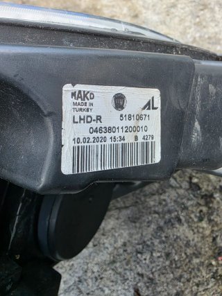 Faro Derecho Fiat Dobló