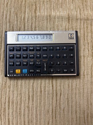 CALCULADORA HP 12C