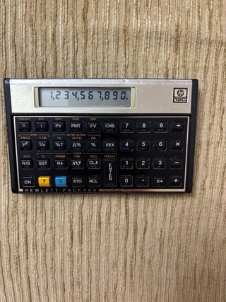 CALCULADORA HP 12C