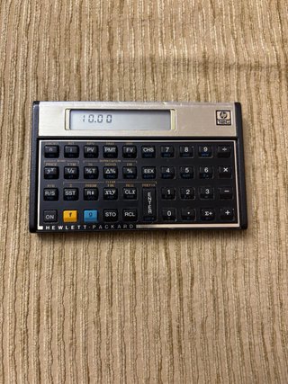 CALCULADORA HP 12C