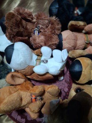 The Dog Artlist 10 Peluche nuevos con etiqueta